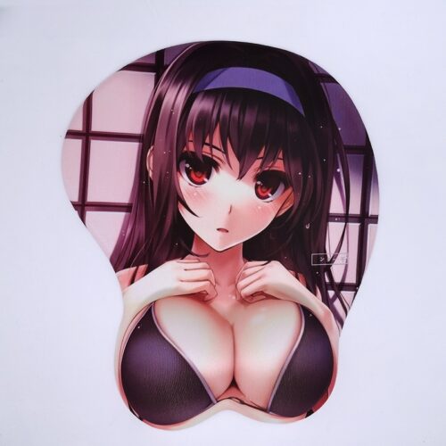 Saekano: How to Raise a Boring Girlfriend Kasumigaoka Utaha 3D Silicon Mouse Pad Mat Wrist Rest
