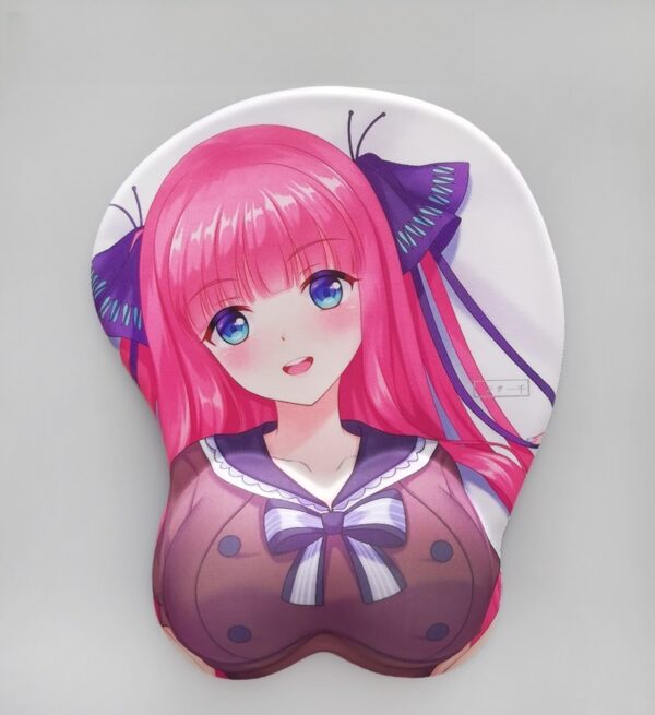The Quintessential Quintuplets Nino Nakano 3D Silicon Mouse Pad Mat Wrist Rest
