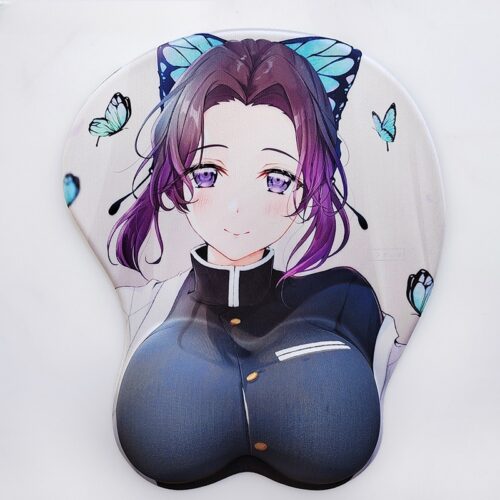 Demon Slayer: Kimetsu no Yaiba Kochou Shinobu 3D Silicon Mouse Pad Mat Wrist Rest