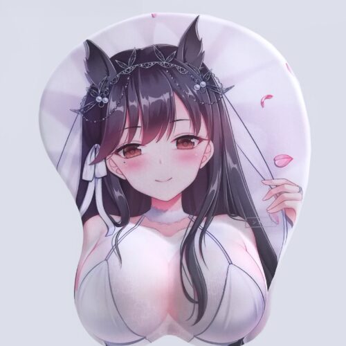Azur Lane Atago 3D Silicon Mouse Pad Mat Wrist Rest
