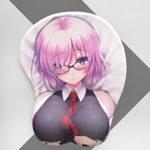 Fate/Grand Order Mash Kyrielight 3D Silicon Mouse Pad Mat Wrist Rest