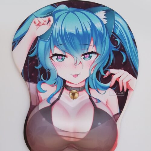 Hatsune Miku 3D Silicon Mouse Pad Mat Wrist Rest