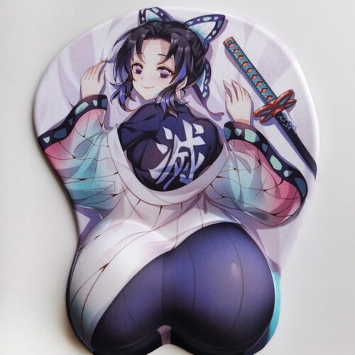 Demon Slayer: Kimetsu no Yaiba Kochou Shinobu 3D Silicon Mouse Pad Mat Wrist Rest