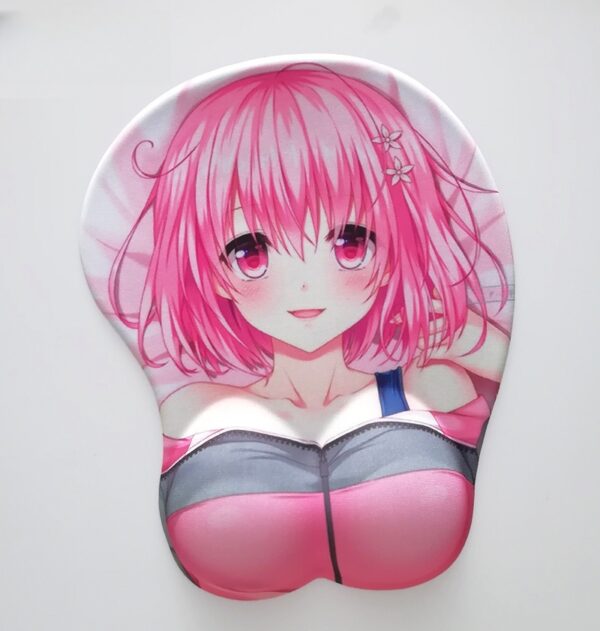 To Love Ru Momo Belia Deviluke 3D Silicon Mouse Pad Mat Wrist Rest