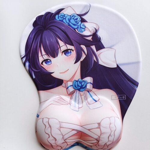 Honkai Impact 3rd Raiden Mei 3D Silicon Mouse Pad Mat Wrist Rest
