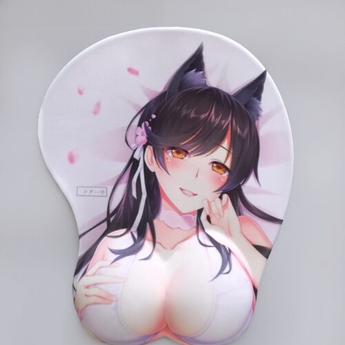 Azur Lane Atago 3D Silicon Mouse Pad Mat Wrist Rest