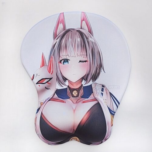 Azur Lane Kaga 3D Silicon Mouse Pad Mat Wrist Rest