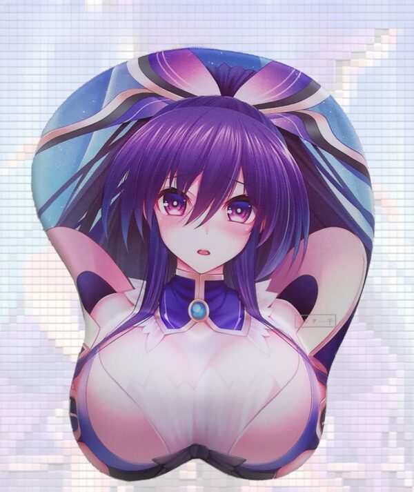 Date A Live Tohka Yatogami 3D Silicon Mouse Pad Mat Wrist Rest