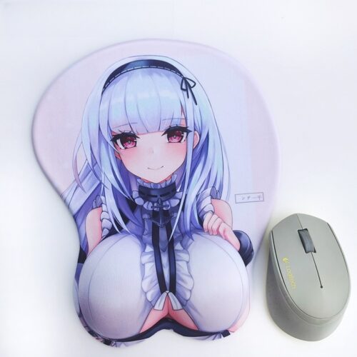 Azur Lane HMS Dido 3D Silicon Mouse Pad Mat Wrist Rest