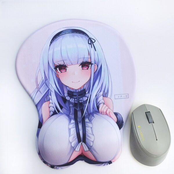 Azur Lane HMS Dido 3D Silicon Mouse Pad Mat Wrist Rest