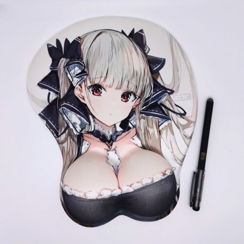 Azur Lane Formidable 3D Silicon Mouse Pad Mat Wrist Rest