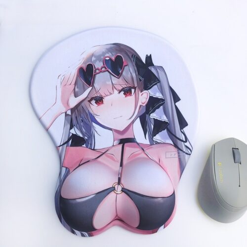 Azur Lane Formidable 3D Silicon Mouse Pad Mat Wrist Rest
