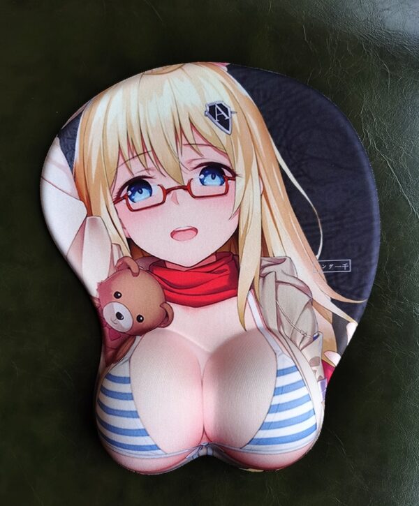 Girls' Frontline 3D Silicon Mouse Pad Mat Wrist Rest