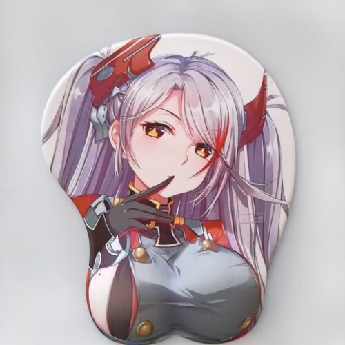 Azur Lane Prinz Eugen 3D Silicon Mouse Pad Mat Wrist Rest