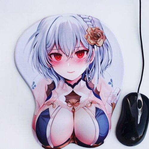Azur Lane Sirius 3D Silicon Mouse Pad Mat Wrist Rest