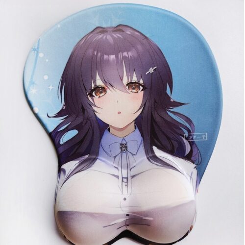 Azur Lane Azuma 3D Silicon Mouse Pad Mat Wrist Rest