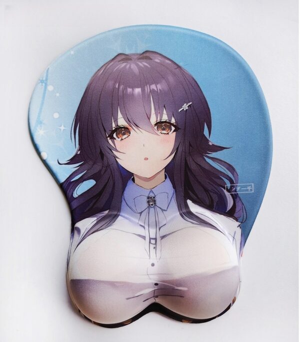 Azur Lane Azuma 3D Silicon Mouse Pad Mat Wrist Rest
