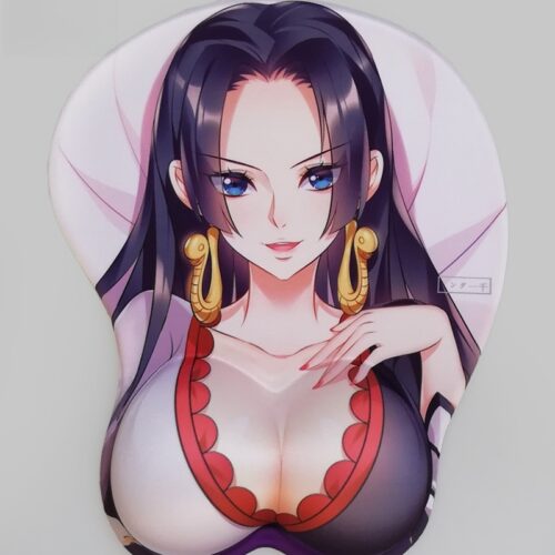 One Piece Boa·Hancock 3D Silicon Mouse Pad Mat Wrist Rest