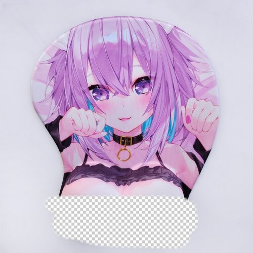 Virtual YouTuber Nekomata Okayu 3D Silicon Mouse Pad Mat Wrist Rest