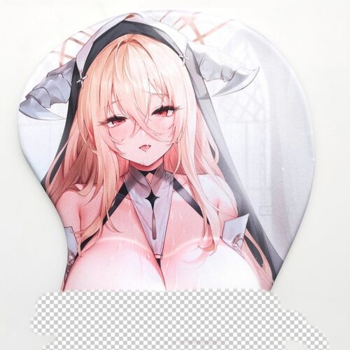 Azur Lane Implacable 3D Silicon Mouse Pad Mat Wrist Rest