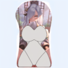 3D Stereo Silicone Half/Full Body Mouse Pad