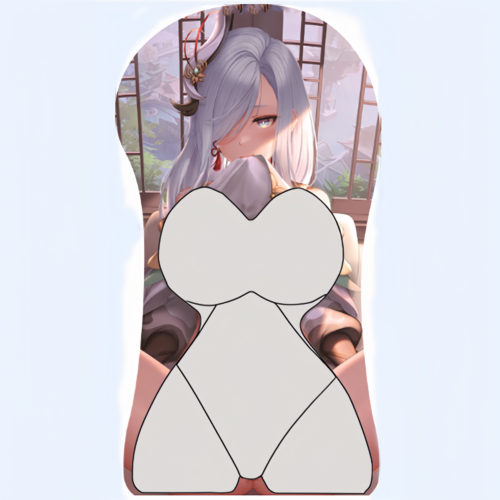 3D Stereo Silicone Half/Full Body Mouse Pad