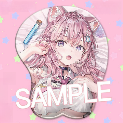 Virtual Youtuber Hakui Koyori 3D Mousepad