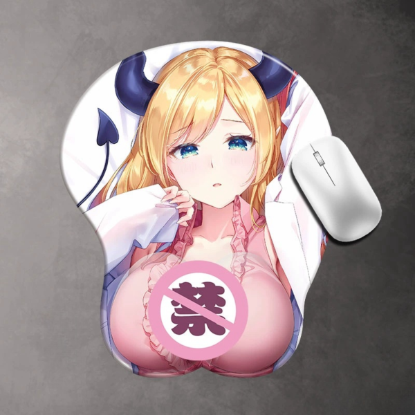 Virtual Youtuber Yuzuki Choco 3D Mousepad