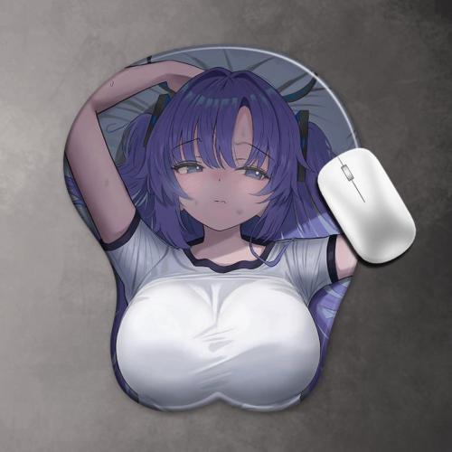 Blue Archive Hayase Yuuka 3D Mousepad
