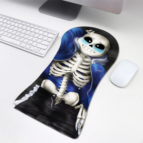 Undertale Sans 3D Silicone Half/Full Body Mouse Pad